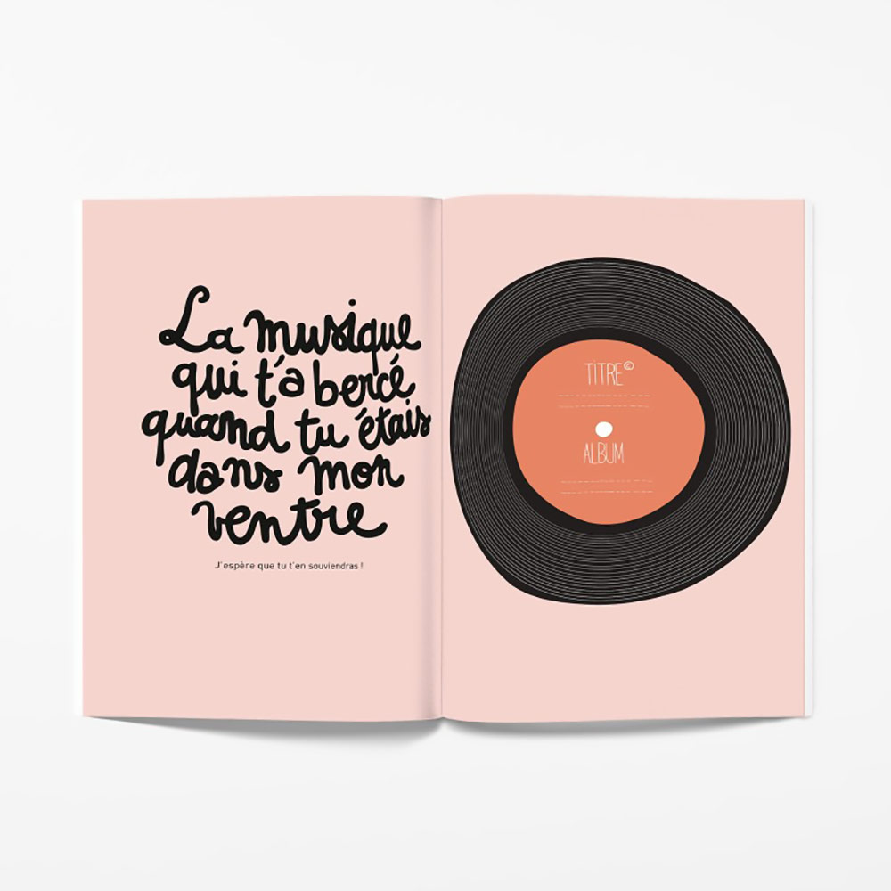Carnet à remplir 9 mois à t’attendre – Image 4