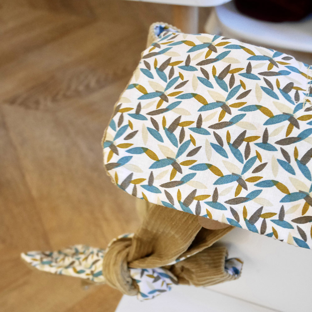 Cartable en tissu upcyclé – Image 7