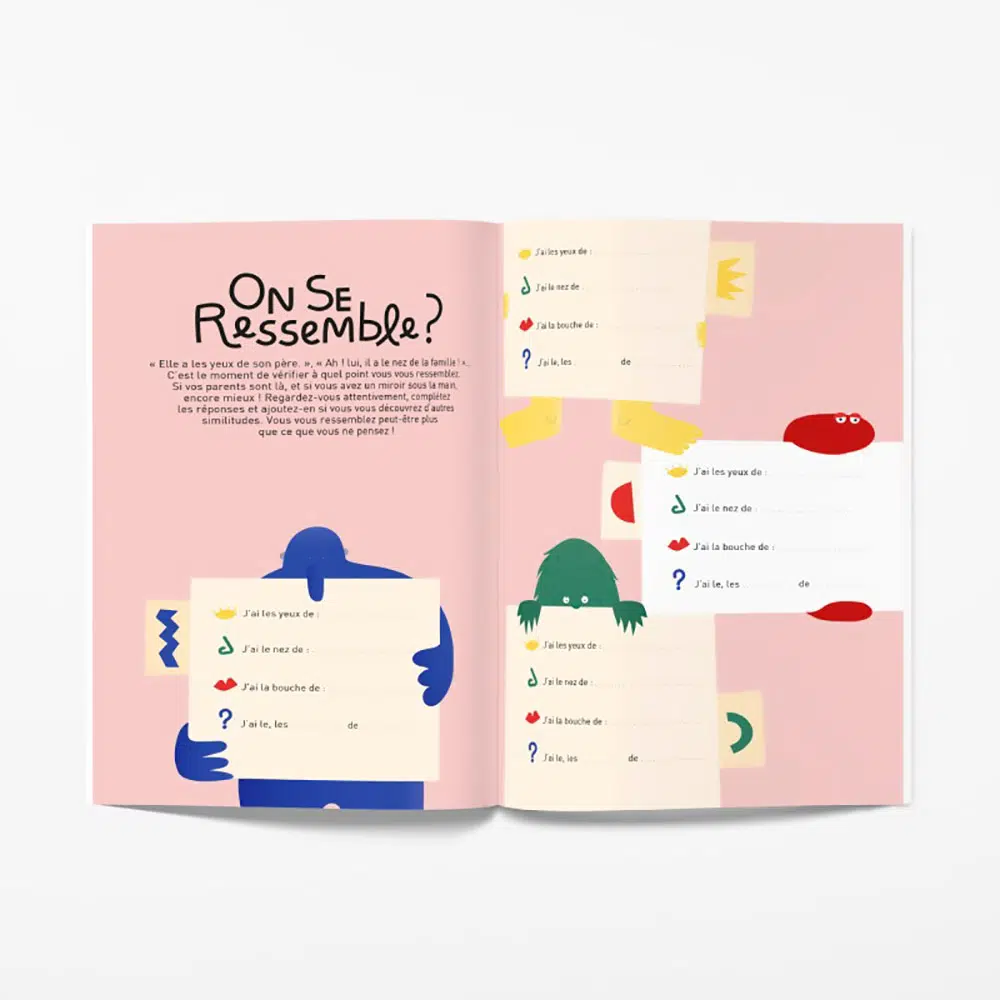 Carnet à remplir Entre frères et sœurs – Image 2