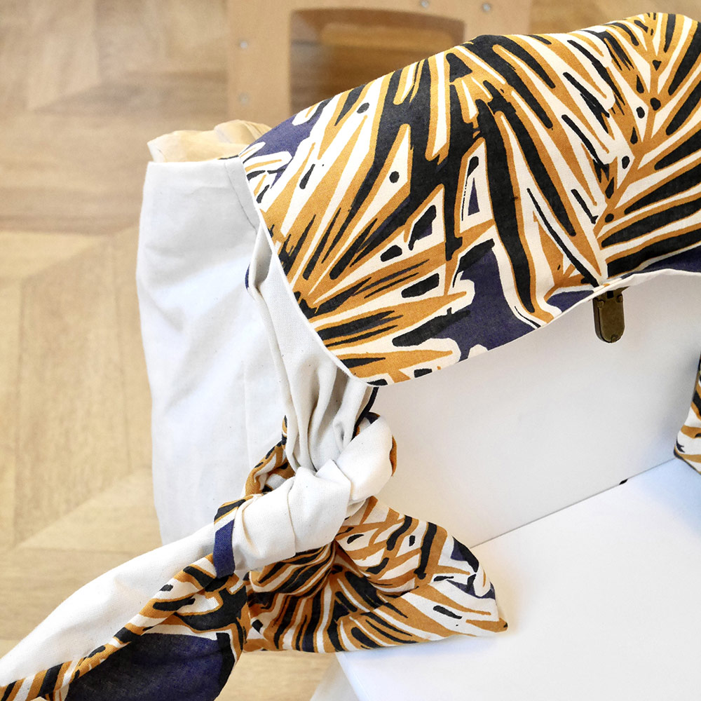 Cartable en tissu upcyclé – Image 10