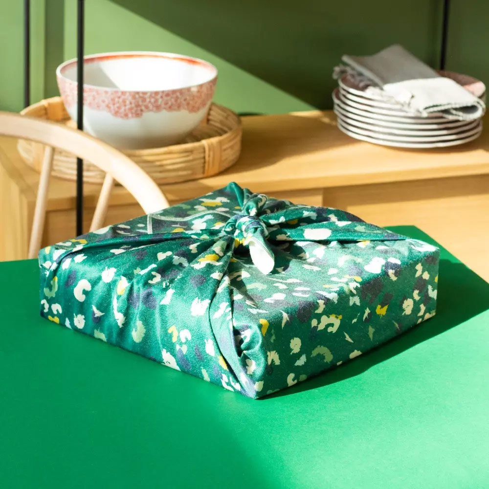 Emballage cadeau réutilisable 75 x 75 cm