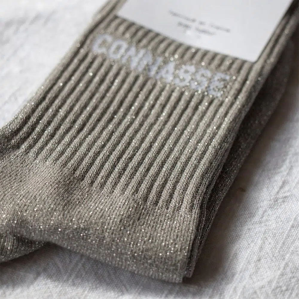 Chaussettes Connasse à paillettes – Image 2