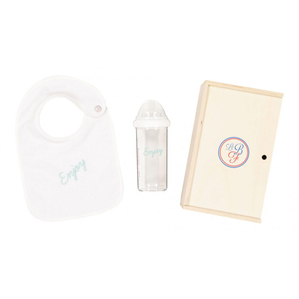 Coffret Enjoy - Biberon & Bavoir – Image 2