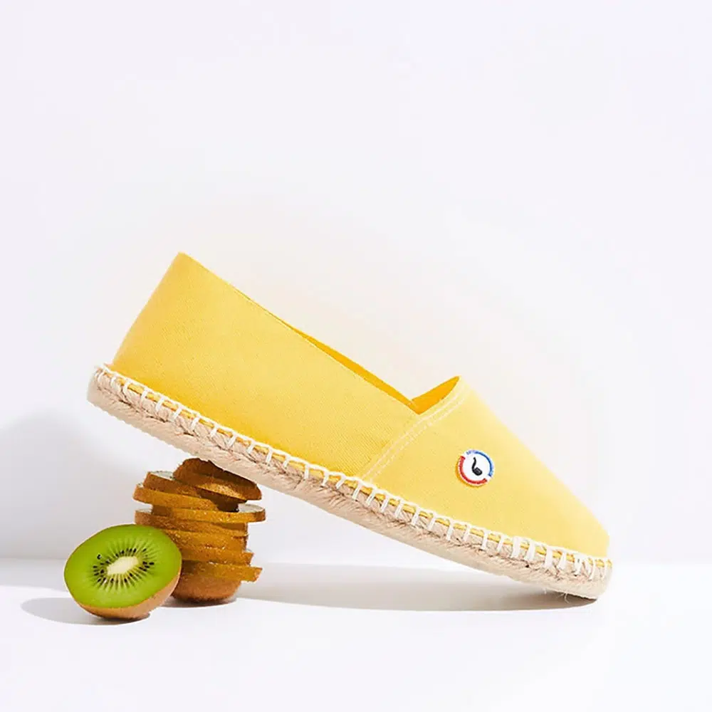 Espadrilles jaunes mixtes