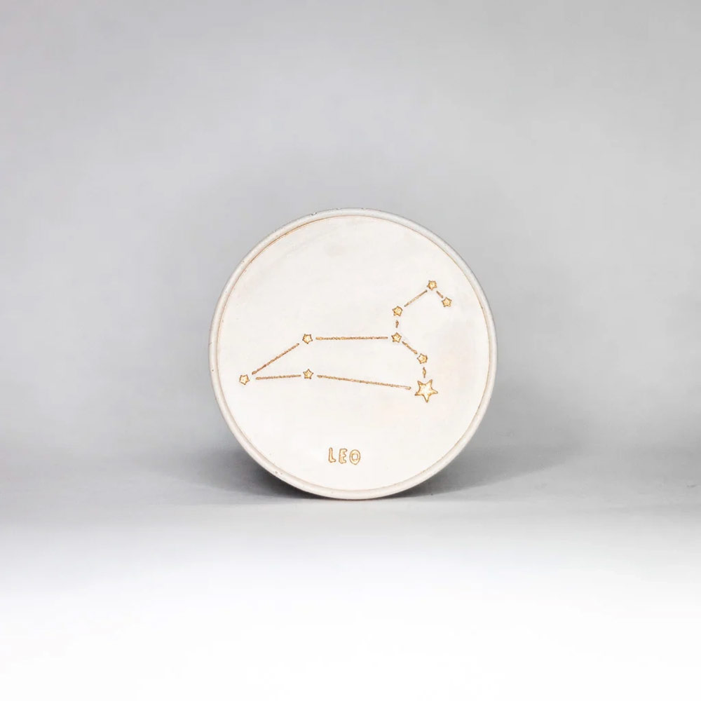 Coupelle astro en béton beige & or – Image 9
