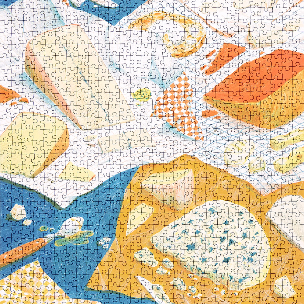 Puzzle Passer au fromage 1000 pièces – Image 2