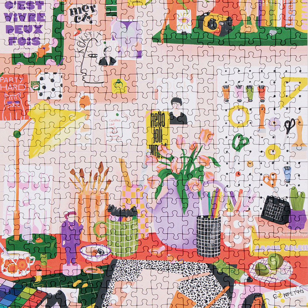 Puzzle Du feutre sur les mains 500 pièces – Image 3