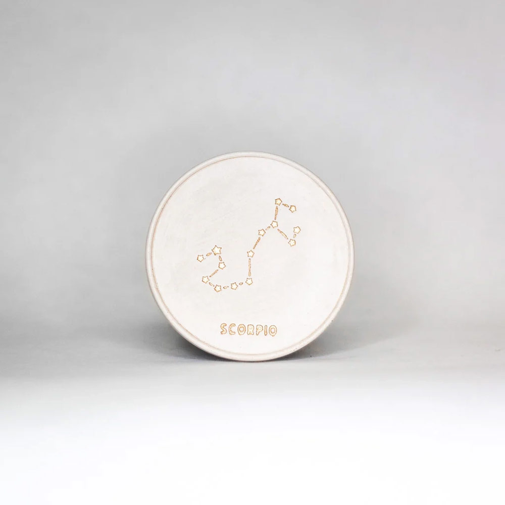 Coupelle astro en béton beige & or – Image 12