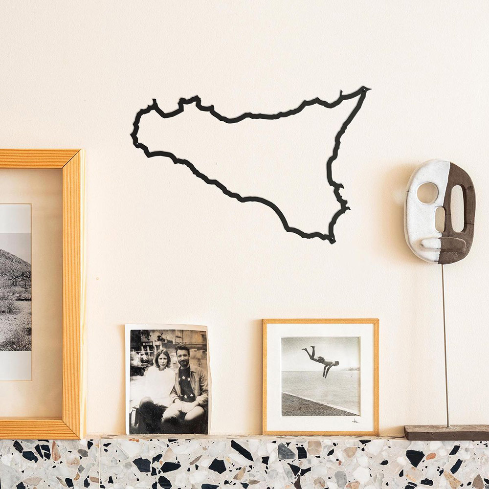 Silhouette murale Sicile – Image 2