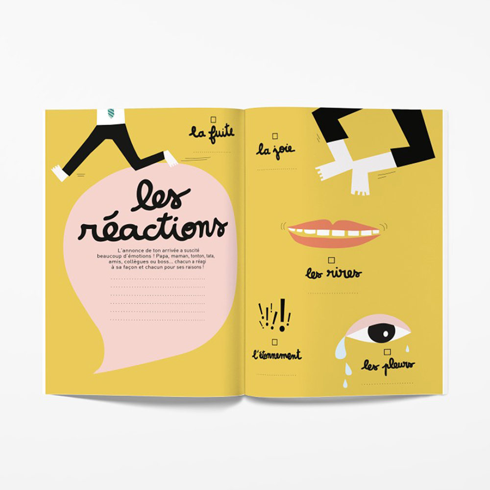 Livre de grossesse : 9 mois à t’attendre – Image 2