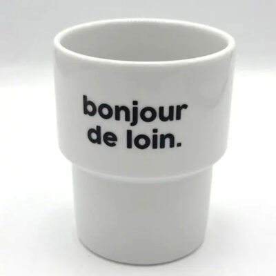 Gobelet Bonjour De loin
