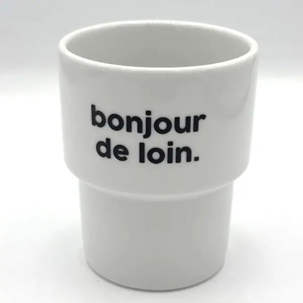 Gobelet Bonjour De loin