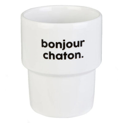 Gobelet Bonjour Chaton