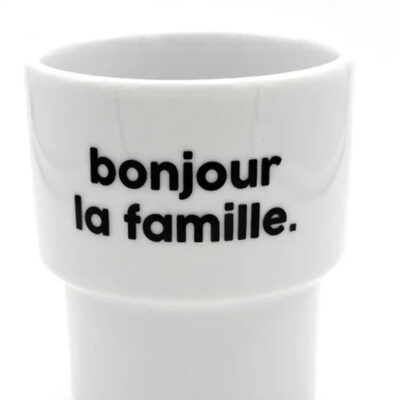 Gobelet Bonjour La famille