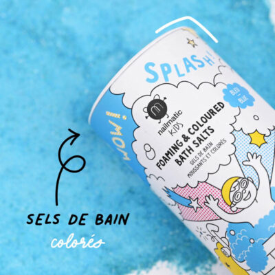 Sel de bain colorés by Nailmatic Kids